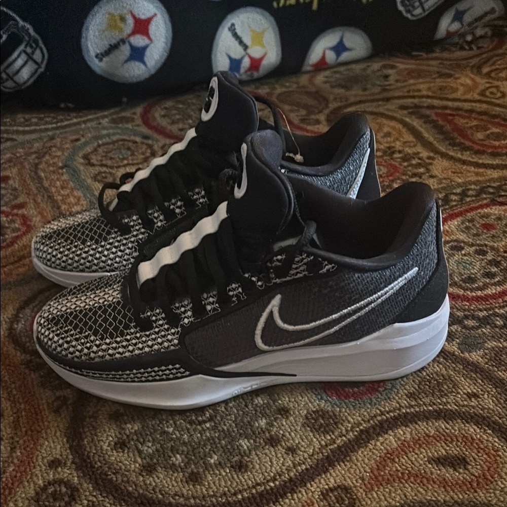 Nike SABRINA 1 Monochrome Athletic Shoes. Brand new in box.